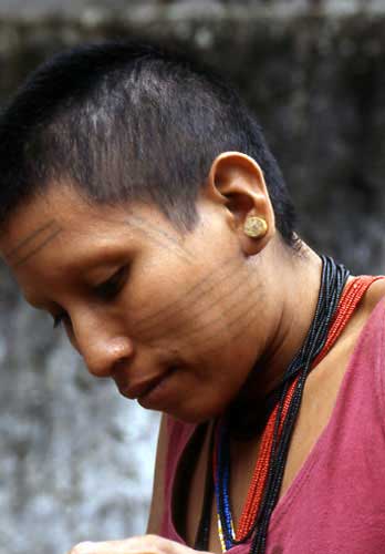 Indigena de las selvas Colombianas