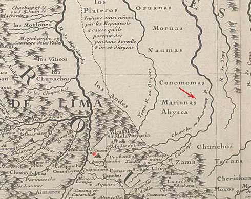 Mapa de Guillaume de Deslisle 1700