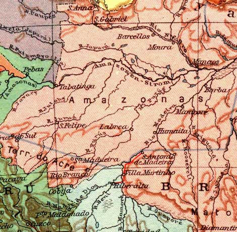 Mapa del siglo XIX