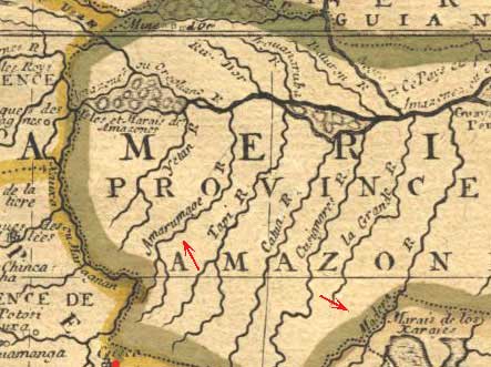 Mapa de Nicolas de Fer, 1646-1720