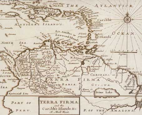 Mapa de Herman Moll1701