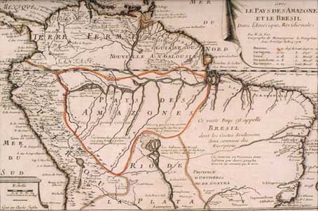 Mapa N de Fer 1702