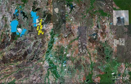 Panorámica de la región del Beni en Bolivia